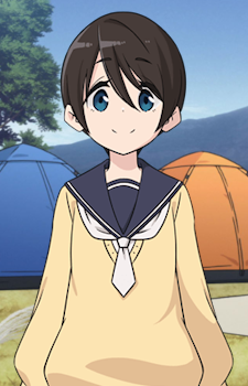 Saitou Ena — Yuru Camp card artwork