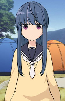 Shima Rin — Yuru Camp card artwork