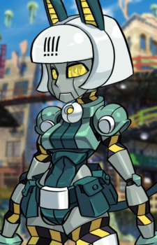 Robo-Fortune — Skullgirls card artwork