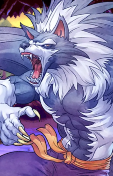 Jon Talbain — Darkstalkers card artwork