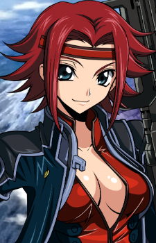 Stadtfeld Kallen — Code Geass card artwork