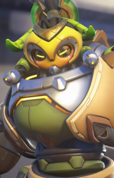 Orisa — Overwatch card artwork