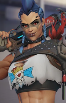 Junker Queen — Overwatch card artwork