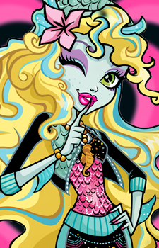 Lagoona Blue — Monster High card artwork