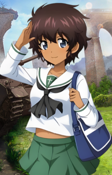 Maria Suzuki — Girls und Panzer card artwork