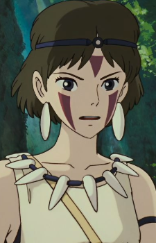 San — Princess Mononoke card artwork