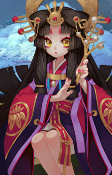 Kaguya — Onmyoji card artwork