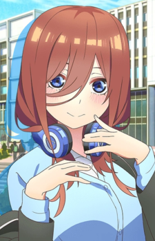 Miku Nakano — The Quintessential Quintuplets card artwork