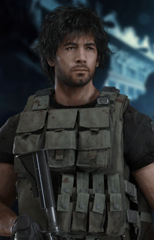 Carlos Oliveira — Resident Evil card artwork