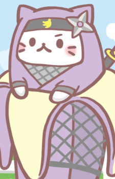 Ninja Bananya — Bananya card artwork