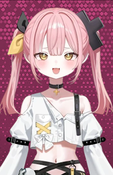 Peke Yutori — Vtuber card artwork
