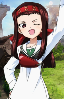 Saemonza — Girls und Panzer card artwork