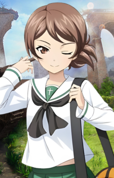 Shinobu Kawanishi — Girls und Panzer card artwork