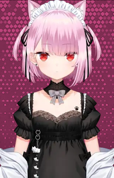 Mikeneko — Vtuber card artwork