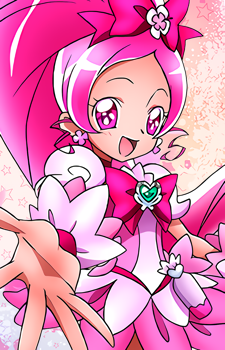 Tsubomi Hanasaki — Pretty Cure Series card artwork