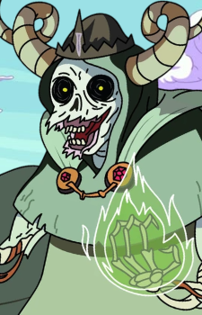 The Lich — Adventure Time card artwork