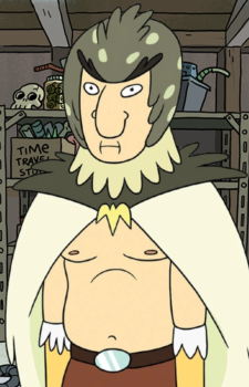 Birdperson — Rick and Morty card artwork