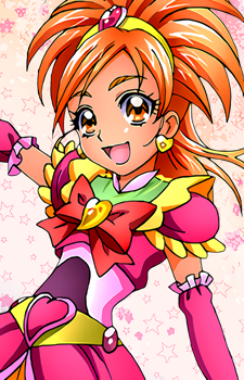 Saki Hyuuga — Pretty Cure Series card artwork