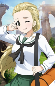 Akebi Sasaki — Girls und Panzer card artwork