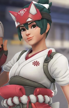 Kiriko — Overwatch card artwork