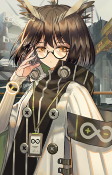 Silence — Arknights card artwork