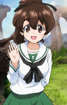 Yuzu Koyama — Girls und Panzer card artwork