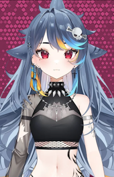 Mako Sameshima — Vtuber card artwork