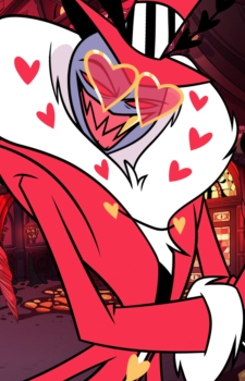 Valentino — Hazbin Hotel card artwork