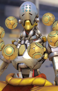 Zenyatta — Overwatch card artwork