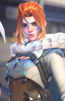 Freja — Overwatch card artwork