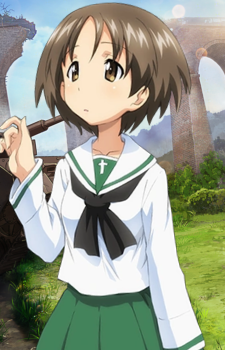 Saki Maruyama — Girls und Panzer card artwork