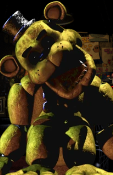 Golden Freddy — FNAF card artwork