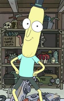 Mr. Poopybutthole — Rick and Morty card artwork