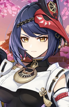 Kujou Sara — Genshin Impact card artwork