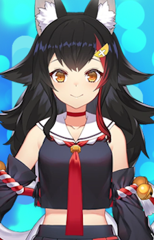 Ookami Mio — Hololive card artwork