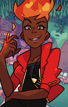 Amira Rashid — Monster Prom card artwork