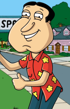 Glenn Quagmire — Family Guy card artwork