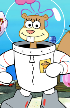 Sandy Cheeks — SpongeBob SquarePants card artwork