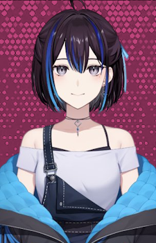 Yubari Rei — Vtuber card artwork