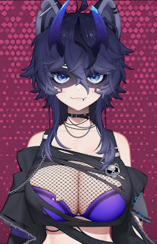 Snuffy — Vtuber card artwork