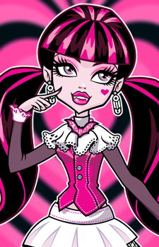 Draculaura — Monster High card artwork