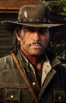 John Marston — Red Dead Redemption card artwork