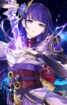 Raiden — Genshin Impact card artwork