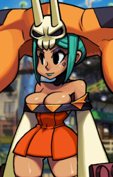 Cerebella — Skullgirls card artwork