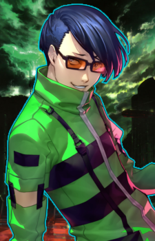 Jin Shirato — Persona card artwork