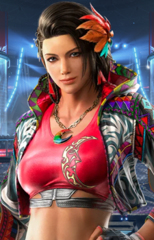 Azucena Milagros Ortiz Castillo — Tekken card artwork