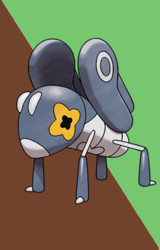 Nymble — Pokemon card artwork