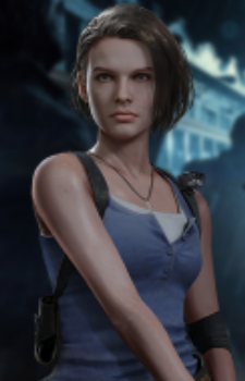 Jill Valentine — Resident Evil card artwork