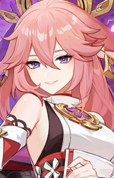 Yae Miko — Genshin Impact card artwork