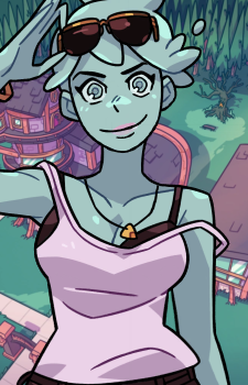 Polly Geist — Monster Prom card artwork